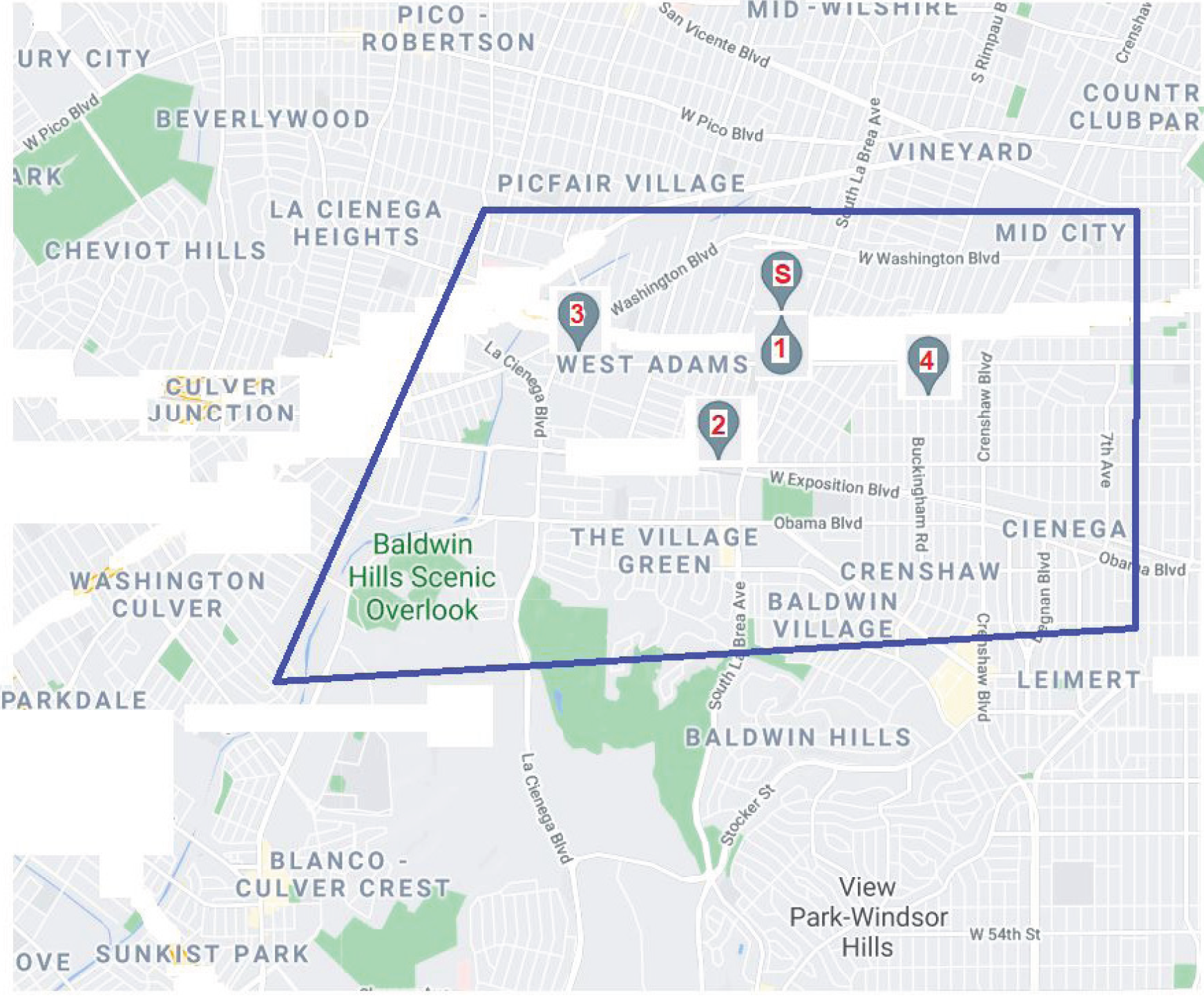 Condominium (Condo1) — Sales Comp Map