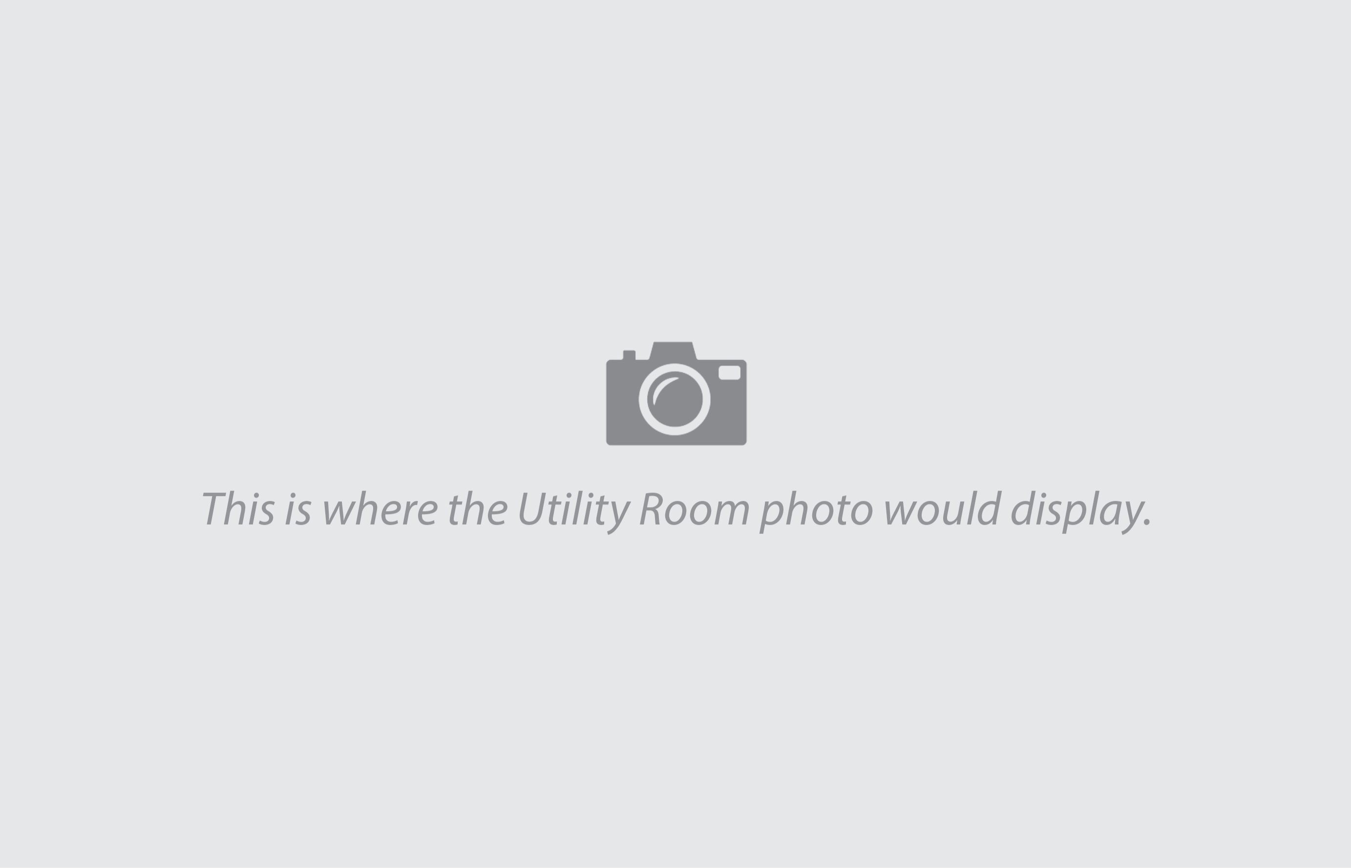 Manufactured home (MH1) — Utility Room