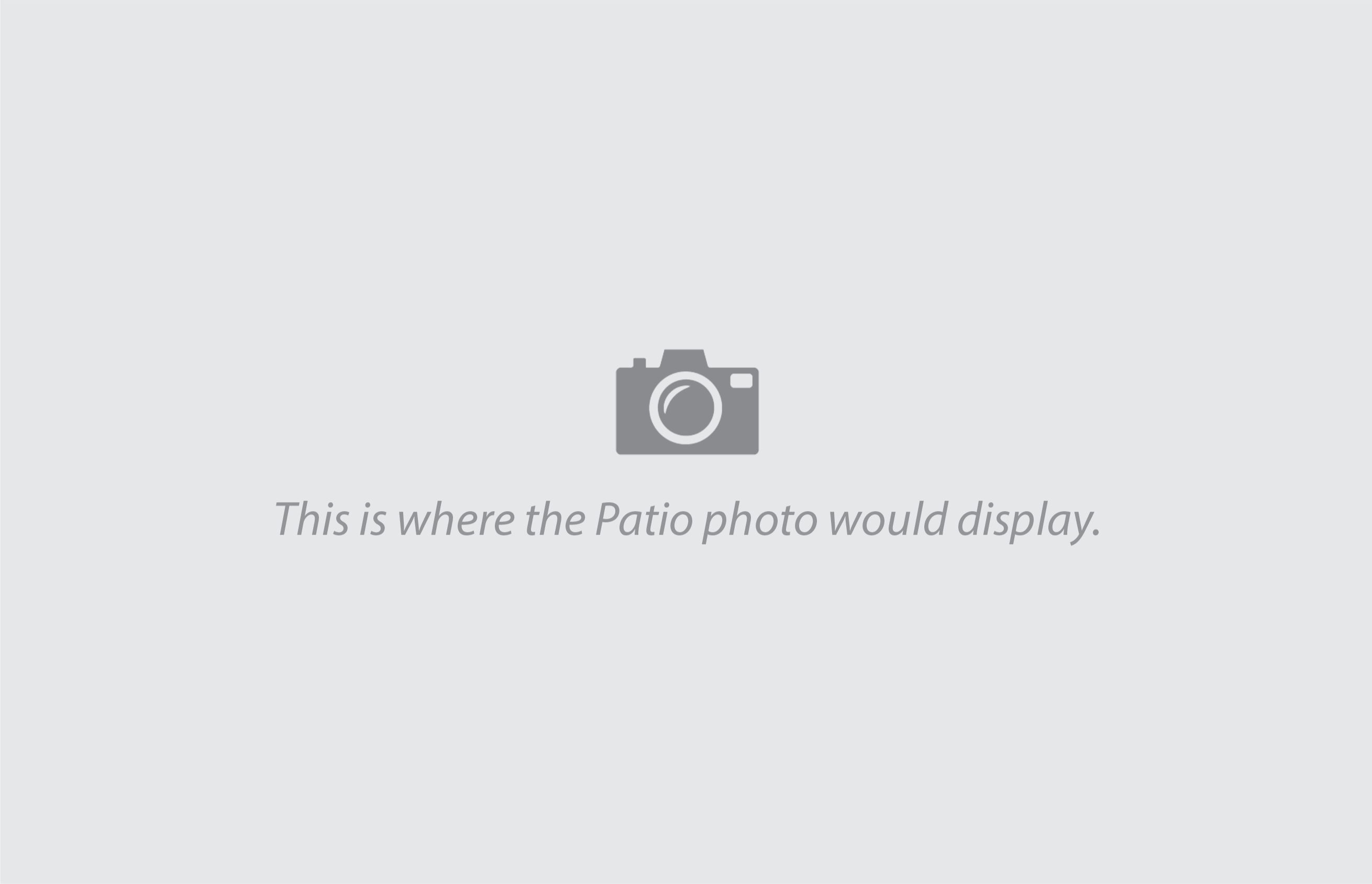 Single-family + ADU (SF3) — Patio